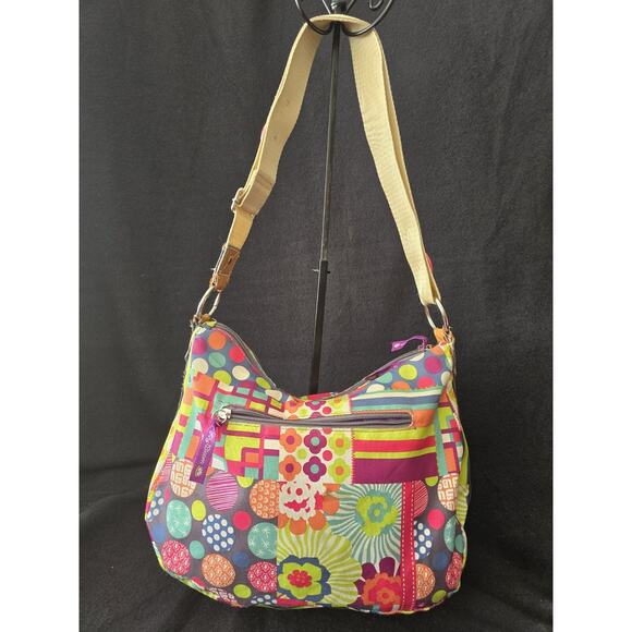 Lily Bloom Satchel Bag & Handbag Multi Zip Pockets & Colors - Picture 3 of 9